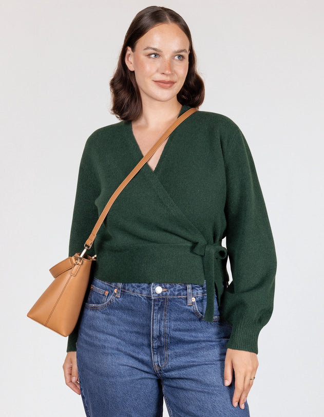 Bobbi Bucket Bag Midi Cognac Vegan Uppeal™