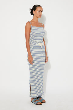 Durazno Skirt Blue Stripes