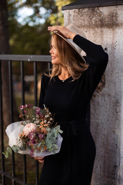 Leona Merino Dress Black