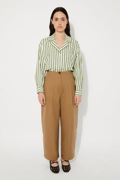 Pure Shirt Green Stripes