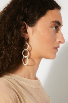 Vermeer Earring White