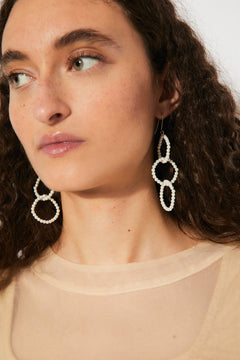 Vermeer Earring White