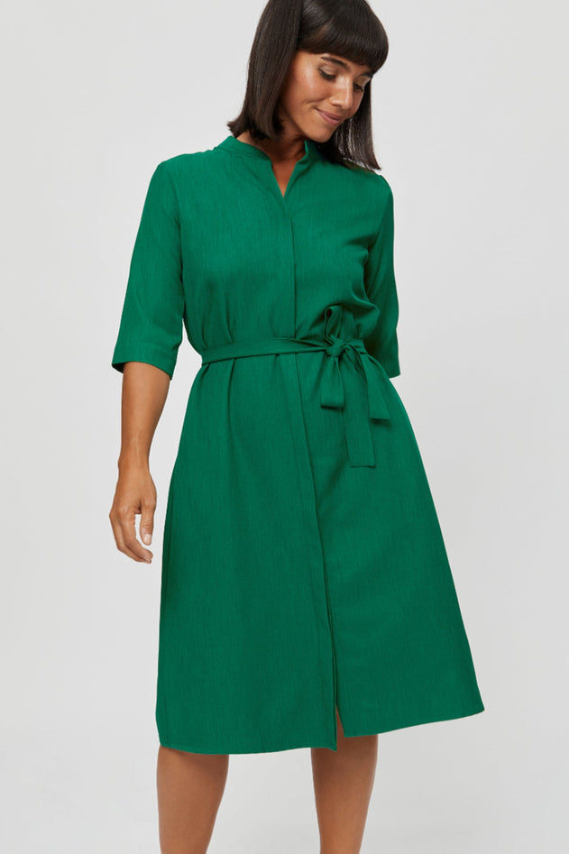 Lidia Shirt Dress Green