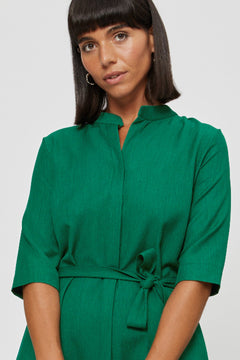 Lidia Shirt Dress Green