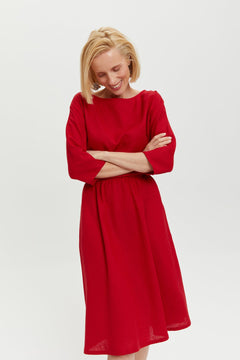 Nane Dress Red