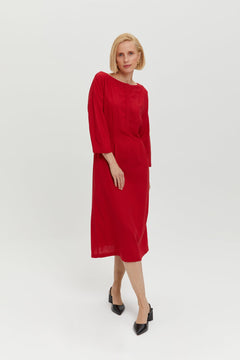 Lusin Dress Red