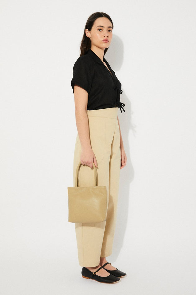 Aladern Leather Bag Dirty Green