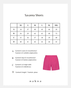 Savanna Shorts Marina Blue