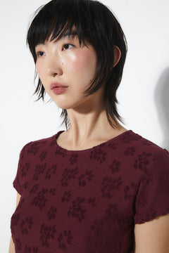Gloria T-Shirt Burgundy