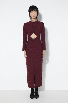 Barbara Dress Burgundy