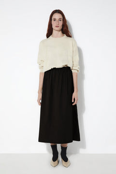 Fisher Cotton Poplin Skirt