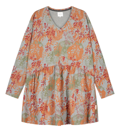 Sinervä Tunic Rust-Grey Melange
