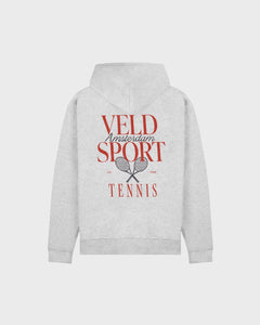 Jordaan Sport Tennis Hoodie Heather Grey