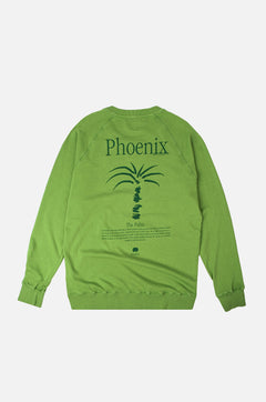 Men's Washingtonia Midweight Pigment Sweater Raquis Green
