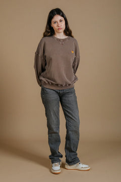Women’s Pigment Oversized Midweight Sweater Palmeral Desert Palm