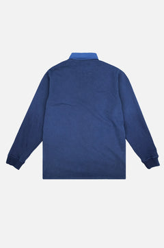 Men's San Rafael Pigment Polo Sweater Deep Water