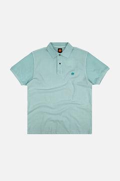 Men's Alcalali Pigment Polo Shore Green