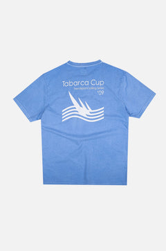 Men's The Cup Pigment T-Shirt Mediterranean Blue