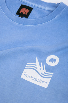 Men's The Cup Pigment T-Shirt Mediterranean Blue