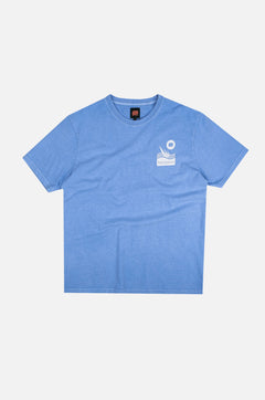 Men's The Cup Pigment T-Shirt Mediterranean Blue