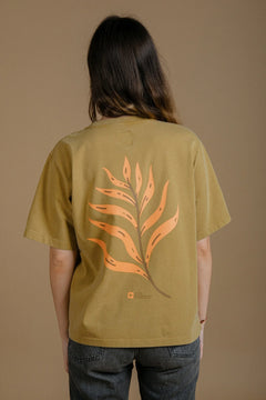 Women’s Pigment T-Shirt Confitera Golden Palm