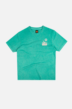 Men's The Cup Pigment T-Shirt Medium Turquoise
