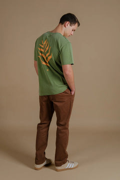 Men's Confitera Pigment T-Shirt Pinnas Green