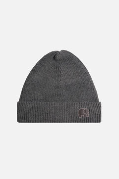 Safor Rib Knit Beanie Heather Grey
