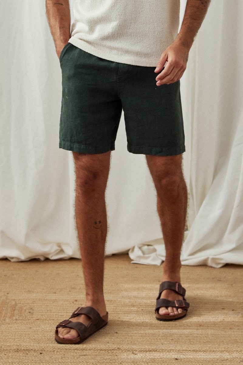 Bagaat Shorts Dark Green - IVALO.COM