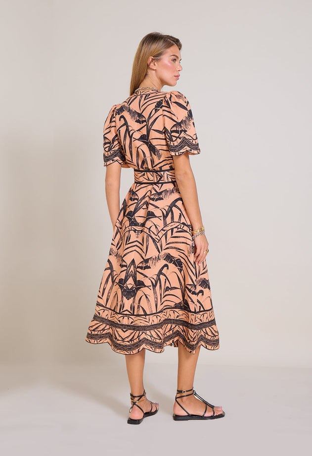 Jungle Euphoria Dress Blush