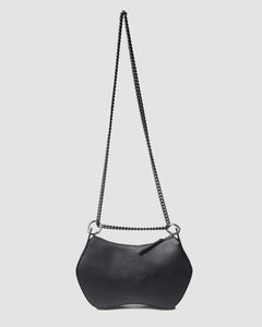 Noir BHMA Bag Vegea Grape Leather Black