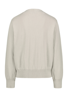 Airisto Knitted Cotton Cardigan Driftwood