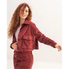 Gem Jacket Burgundy