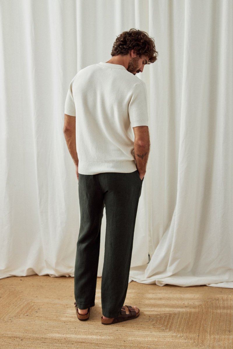 Kotomo Trousers Ivy Green - IVALO.COM