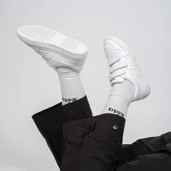Alpha Velcro Sneakers All White