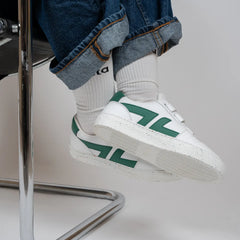 Alpha Velcro Sneakers White / Green