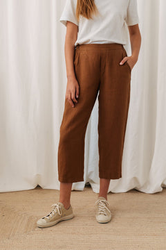 Denis Trousers Umber Brown