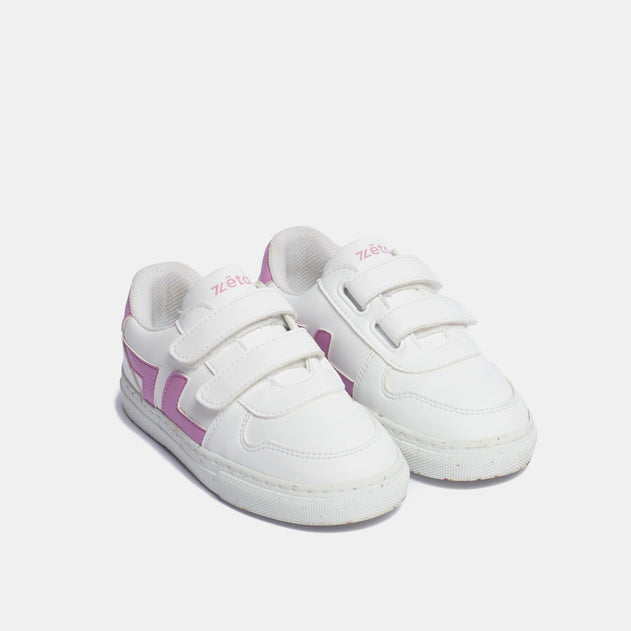 Kids' Zèta Sneakers White / Lila