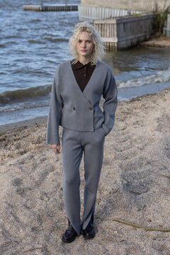 Ora Merino Pants Light Grey