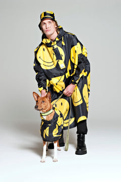 Dog Rain Poncho All Smiles x Smiley