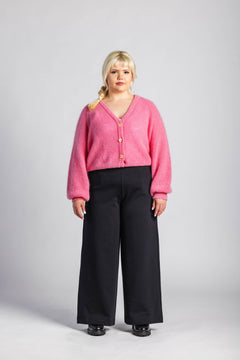 Elsie Mohair Cardigan Lollipop Pink