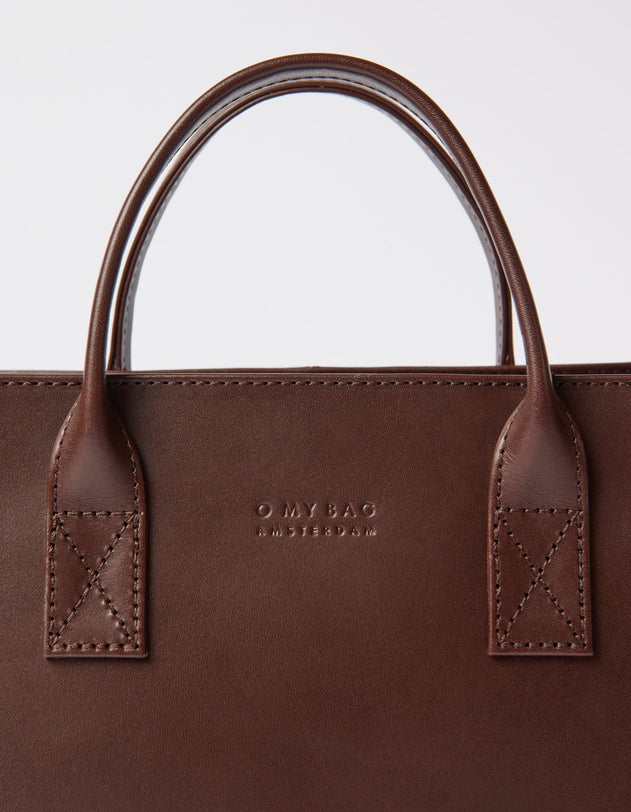 Jackie Midi + Leather Strap Classic Leather Chocolate