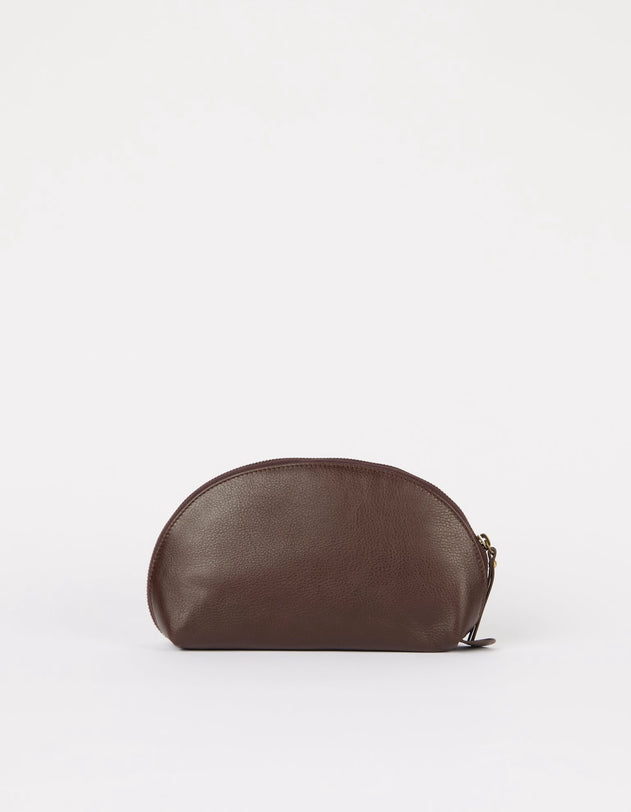 Make-Up Case Medium Soft Grain Chocolate