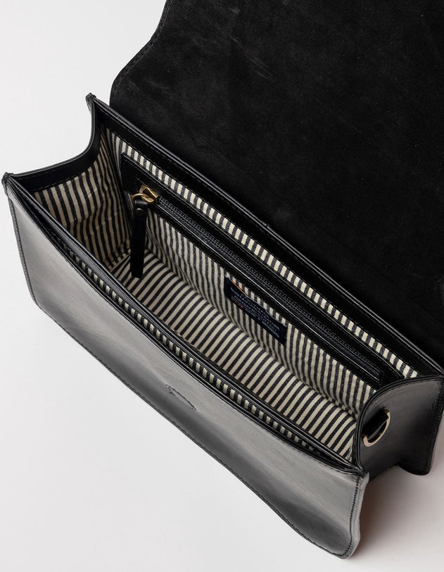 Audrey Classic Leather Black