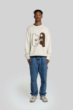 Faces Sweater