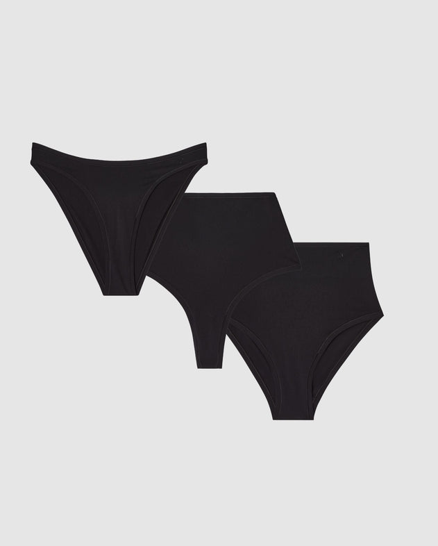 Micro Underpants 3-Pack Black