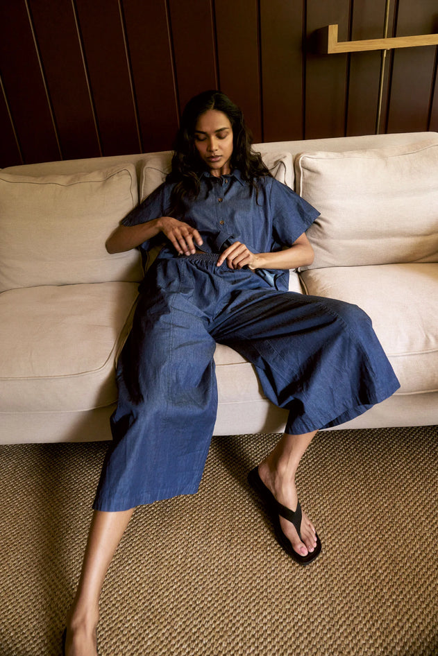 Dani Housut Midwash Blue