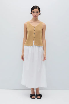 Fisher Skirt White