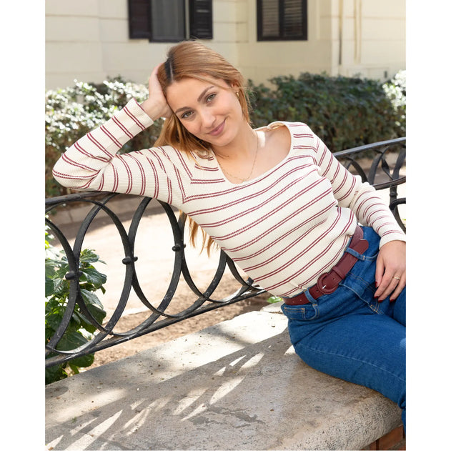 Everywhere Top Striped