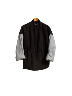 Nopal Linen Jacket With Eco Wool Padding